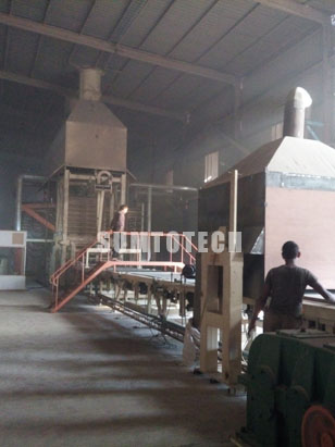 chip board producing machine